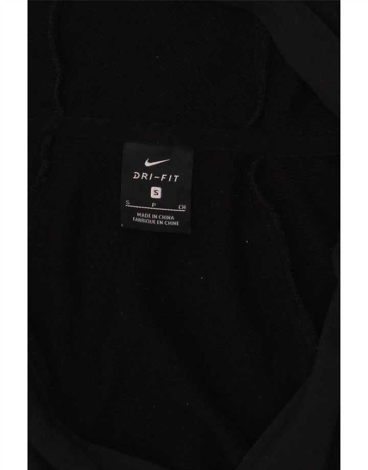 Pulover Nike Dri Fit Zip pentru bărbați, mic, negru