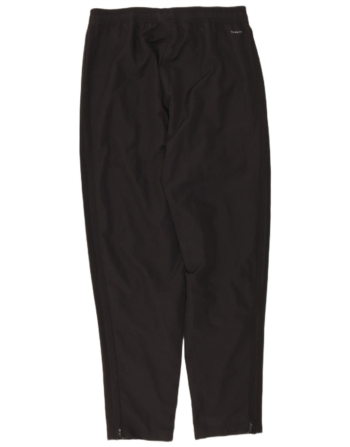 Pantaloni de trening Adidas Climalite pentru bărbați, poliester mediu negru
