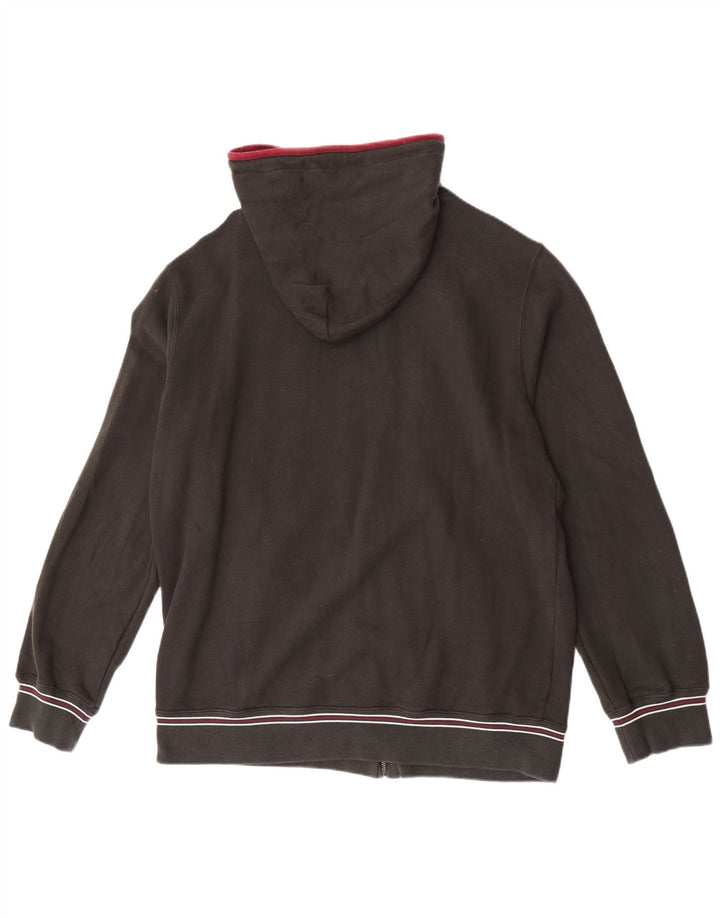 Pulover pentru bărbați Champion Graphic Zip Hoodie 2XL, negru