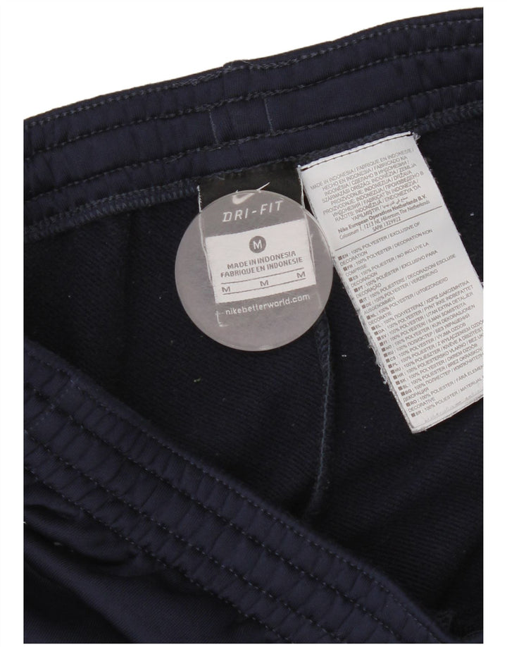 Pantaloni de trening Nike Dri Fit Graphic pentru bărbați, poliester mediu bleumarin