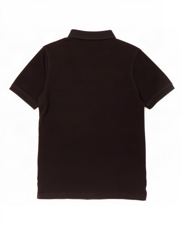 Cămașă polo Pierre Cardin pentru bărbați, bumbac negru mediu, cu formă regulată