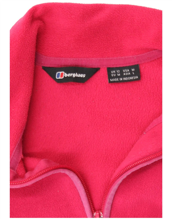 Jachetă fleece pentru femei Berghaus UK 12 Poliester roz mediu
