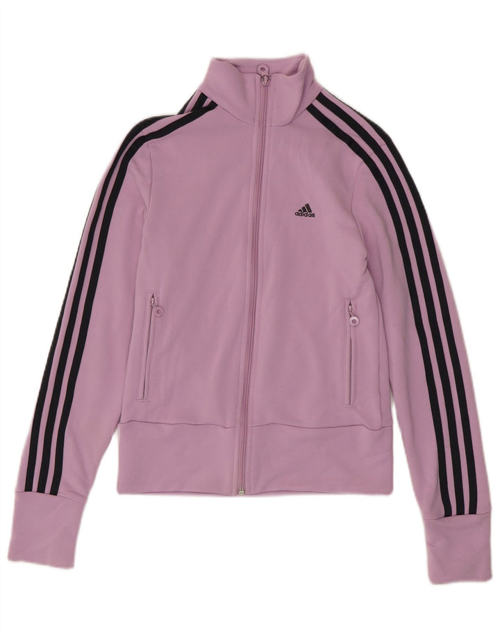 Jachetă de trening pentru femei Adidas UK 8 Poliester violet mic