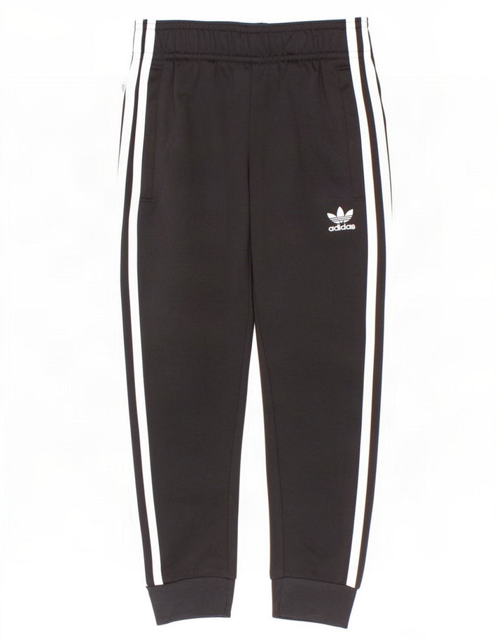 Adidas Băieți Pantaloni Trening Pantaloni Joggeri 5-6 Ani Poliester Negru