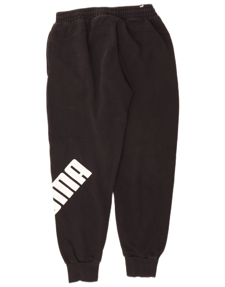 Pantaloni de trening grafic PUMA pentru bărbați Pantaloni de jogging mediu negru