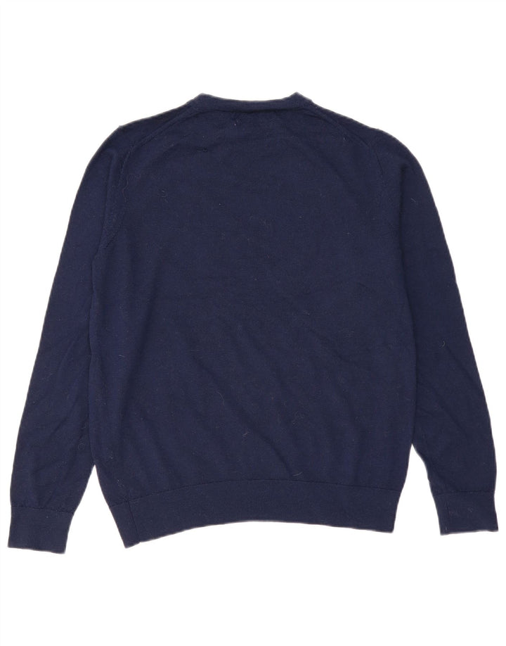 Pulover pentru femei Marks & Spencer cu decolteu rotund UK 10 Mic bleumarin