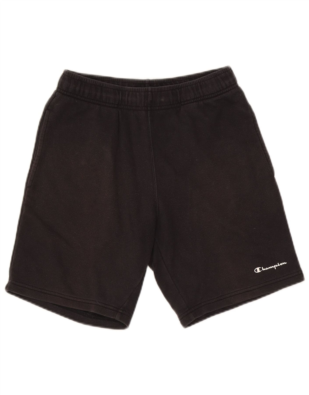 Pantaloni scurți sport Champion pentru bărbați, bumbac negru mic