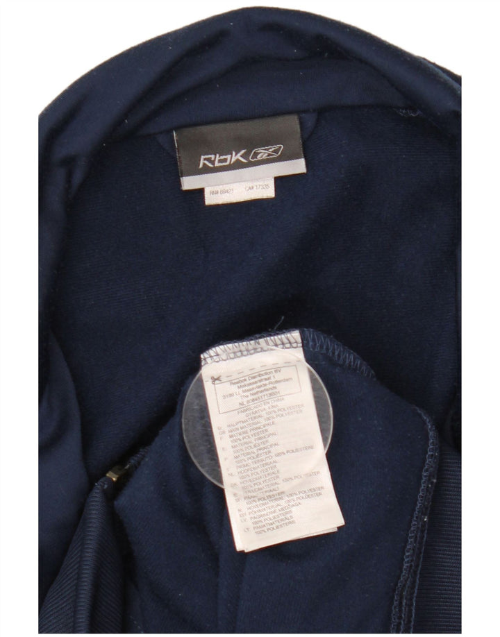 Jachetă de trening pentru bărbați Reebok, mică, albastru, poliester color bloc