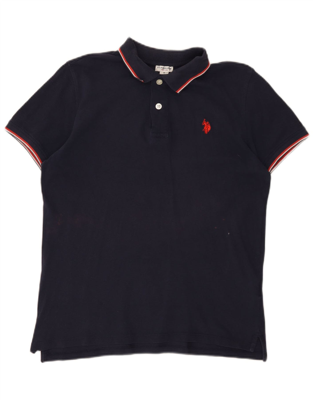 U.S. Polo Assn. Cămașă Bărbați Mediu Bleumarin, Bumbac cu dungi