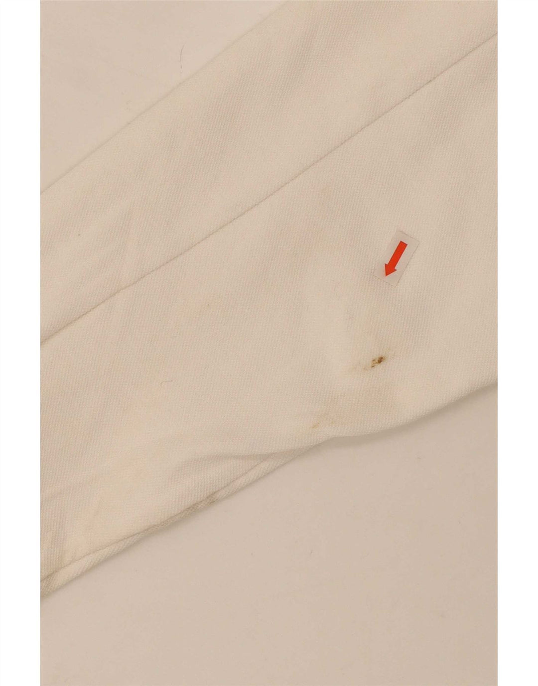 Top pentru femei Massimo Dutti cu mânecă lungă UK 14, bumbac alb mediu