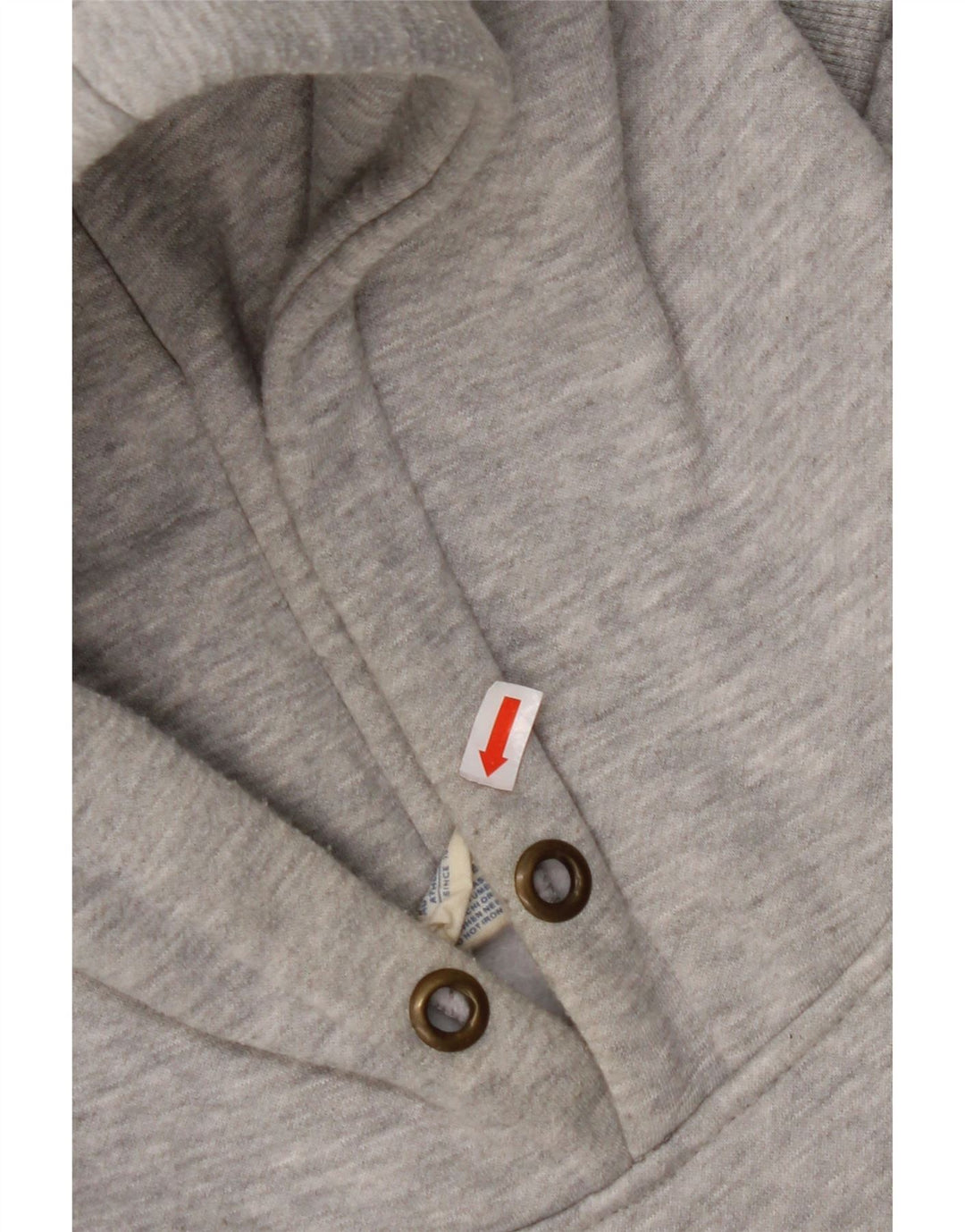 CHAMPION Womens Graphic Hoodie Jumper UK 14 Medium Grey