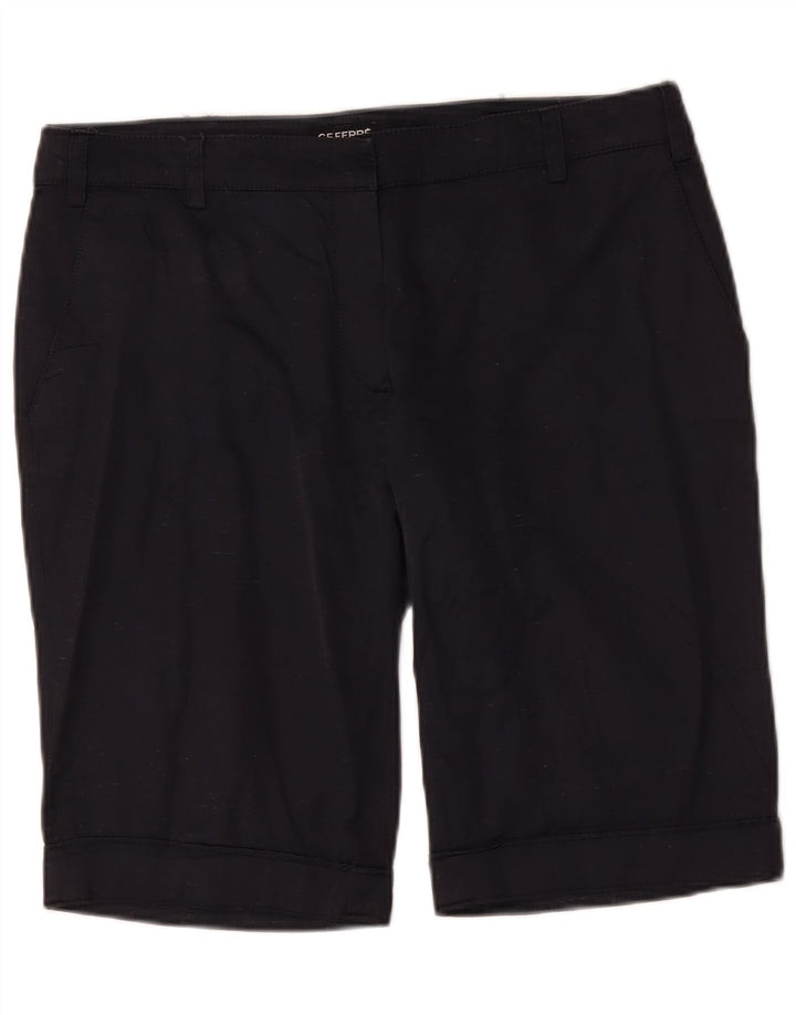 Pantaloni scurți chino Gianfranco Ferre pentru femei W34, mari, mătase, albastru