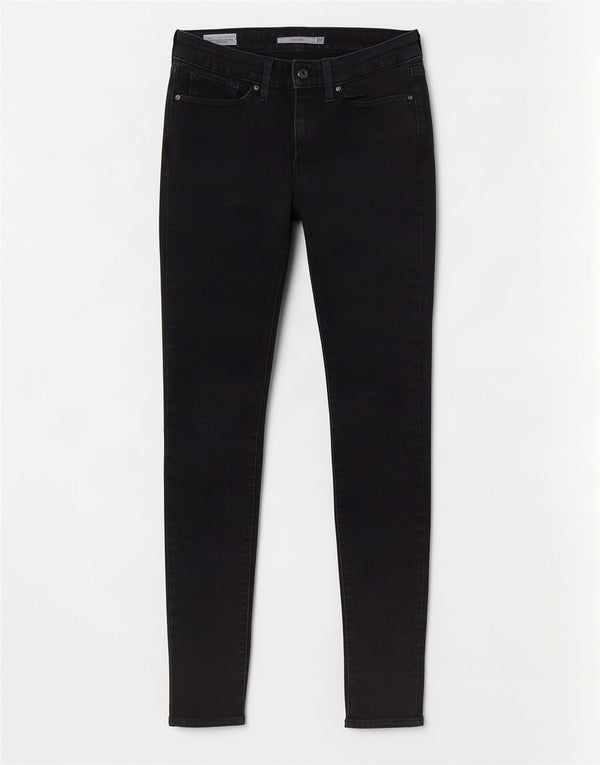 Blugi skinny Levi's 711 pentru femei W27 L30 bleumarin