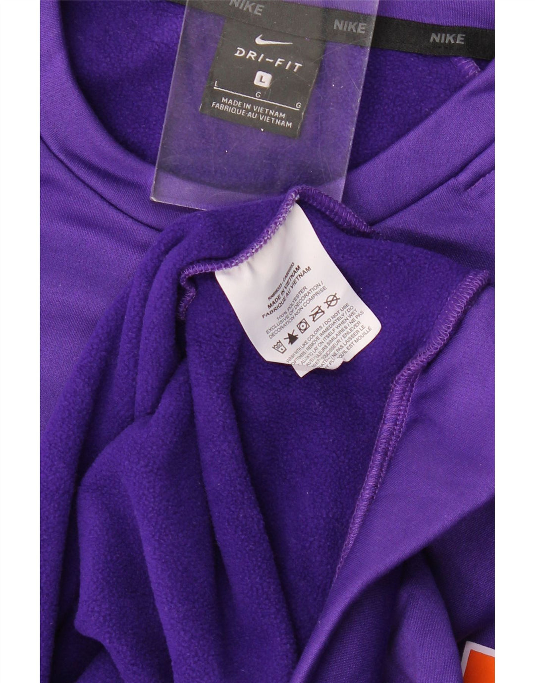 Hanorac pentru bărbați NIKE Menchville Wrestling Graphic Pulover mare violet