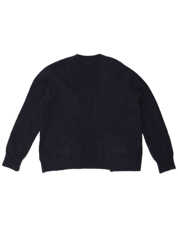 Pulover cardigan pentru femei Fat Face UK 12 Medium Bleumarin