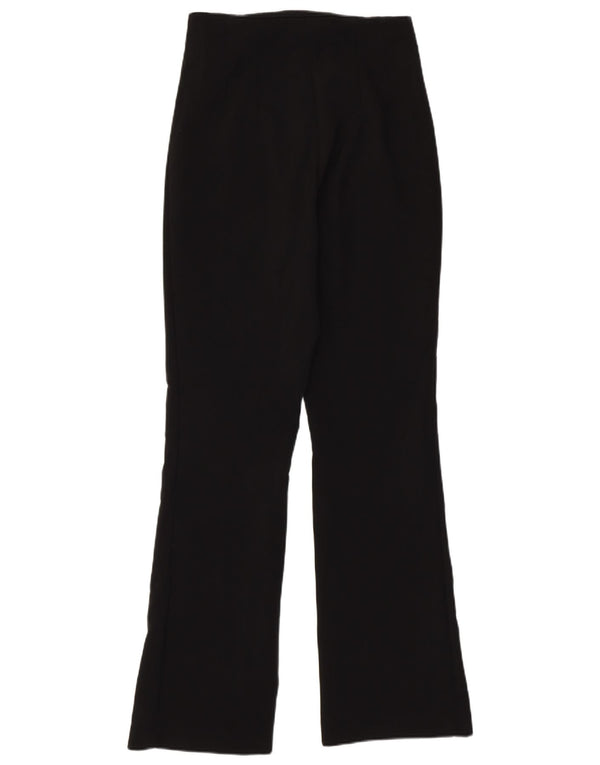 Pantaloni casual pentru femei cu talie înaltă Zara Mici L26 L31 Negri