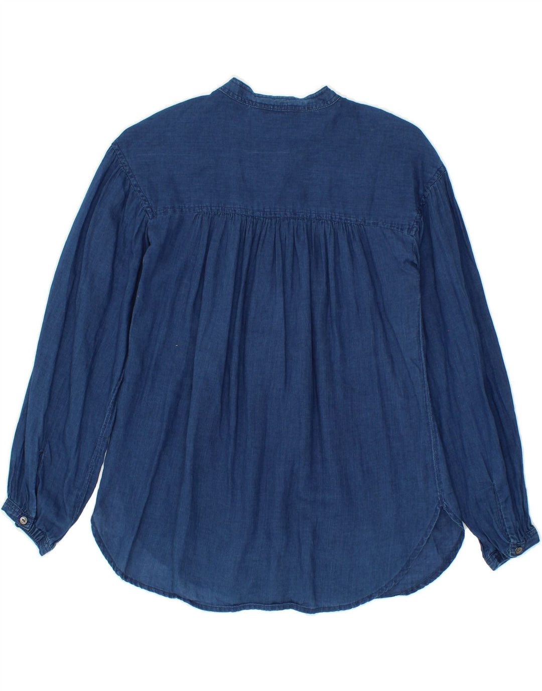 J. CREW Womens Pullover Shirt US 00 2XS Blue Vintage J. Crew and Second-Hand J. Crew from Messina Hembry 