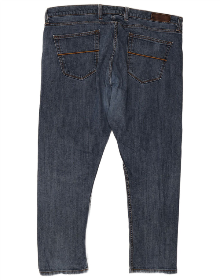 Blugi slim pentru bărbați Marks & Spencer W40 L29 Bumbac albastru