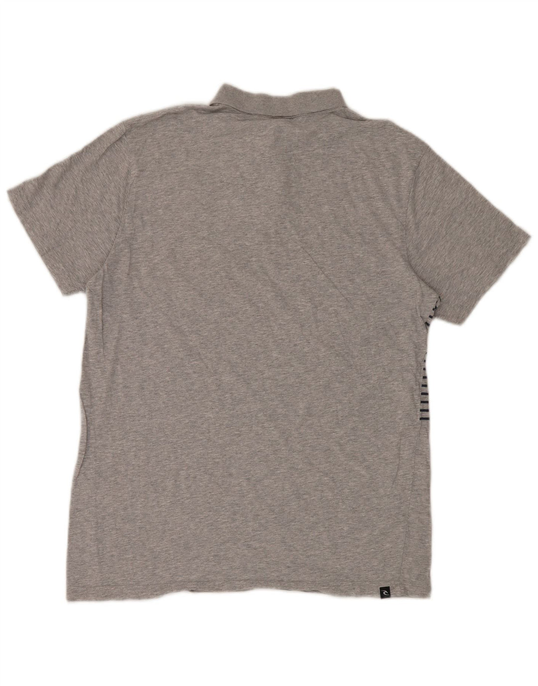 Tricou polo Rip Curl pentru bărbați, în formă relaxată, în dungi gri, mare
