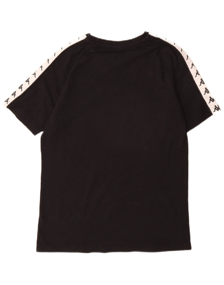Tricou grafic pentru bărbați Kappa Top mare negru Colorblock