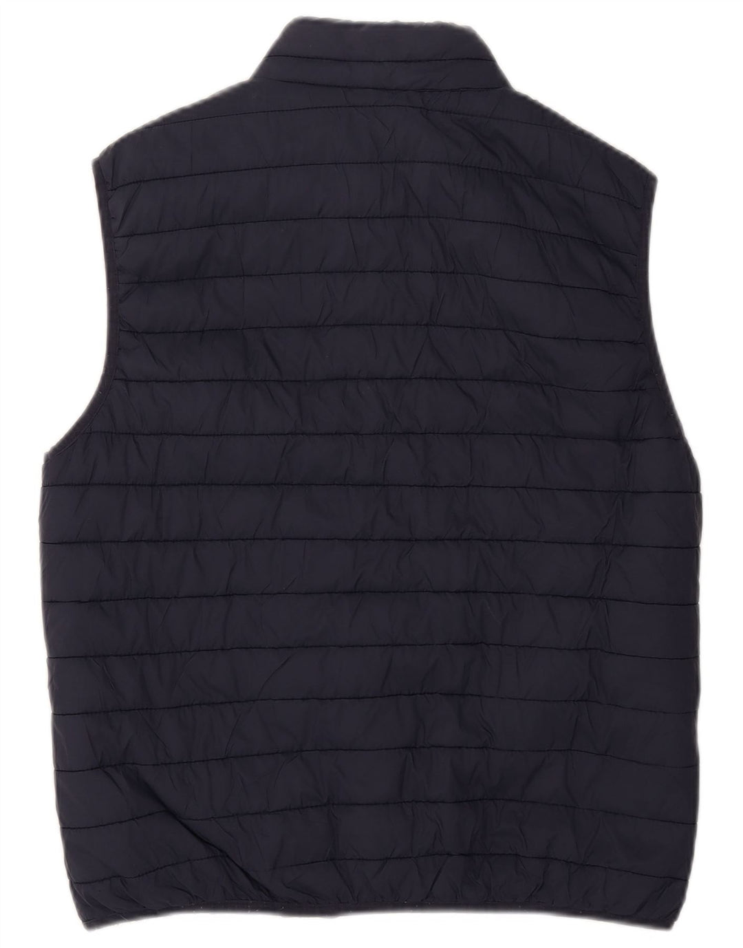 Gilet căptușit pentru bărbați Zara UK 40 mare, albastru, poliester
