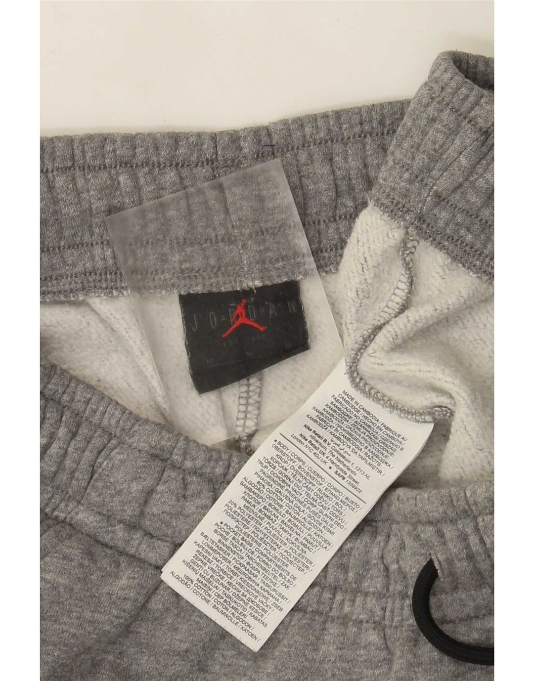 Pantaloni de trening Jordan pentru bărbați Joggeri din bumbac cu pete gri mediu