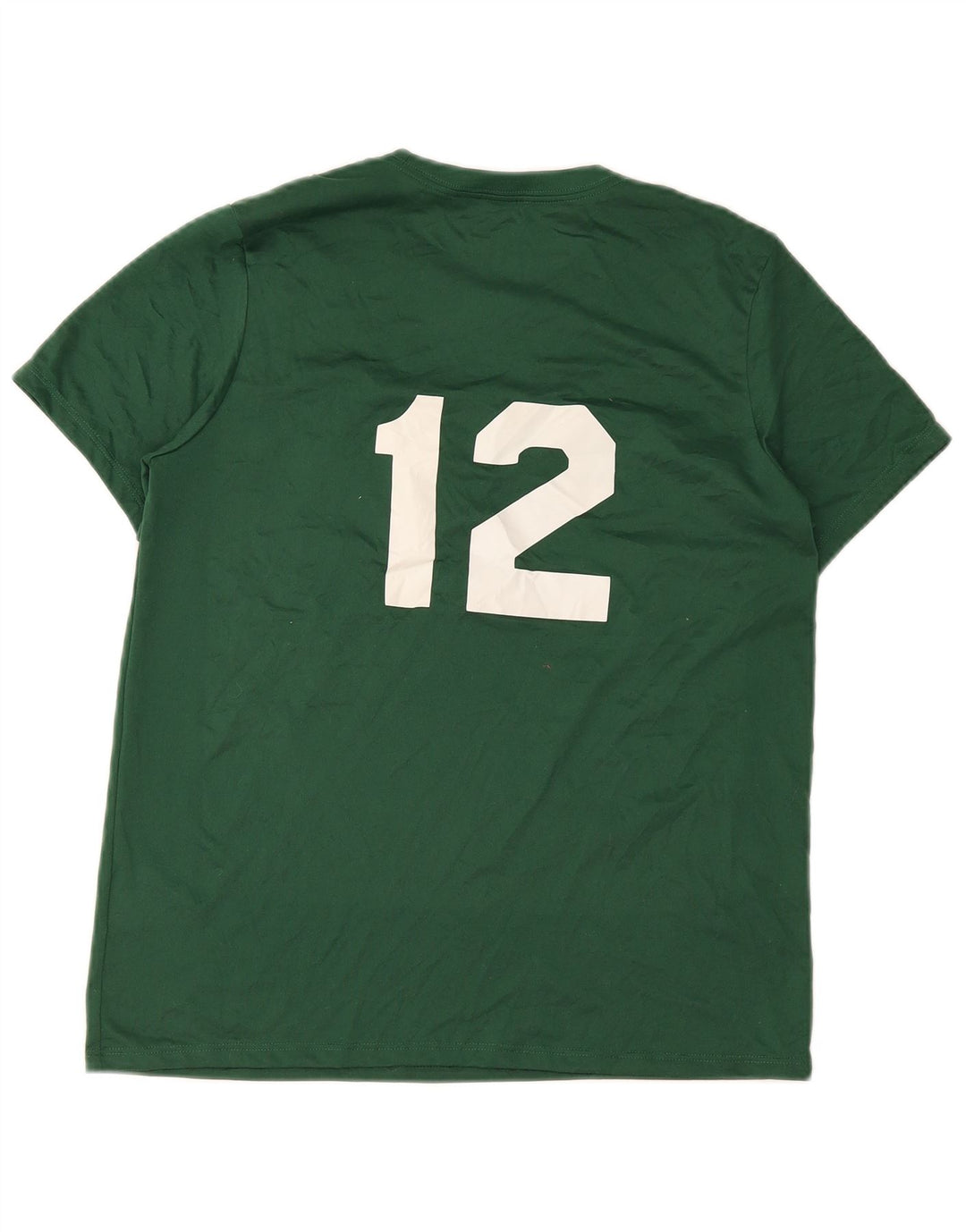 Tricou grafic Nike Dri Fit pentru bărbați Top Poliester verde mediu