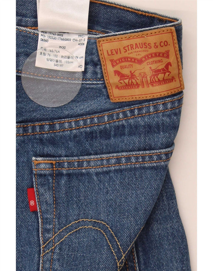 Fusta Mini Denim Levi's W30 Bumbac Albastru Mediu