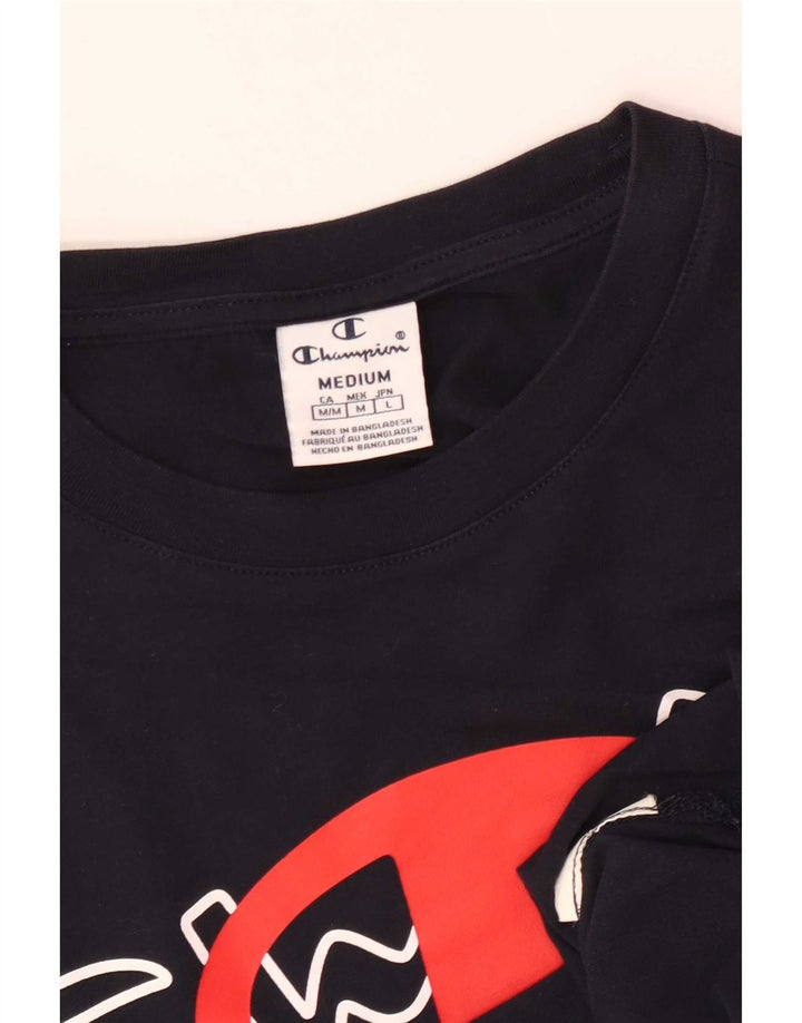Tricou grafic Champion pentru femei Top UK 12 Medium Bleumarin