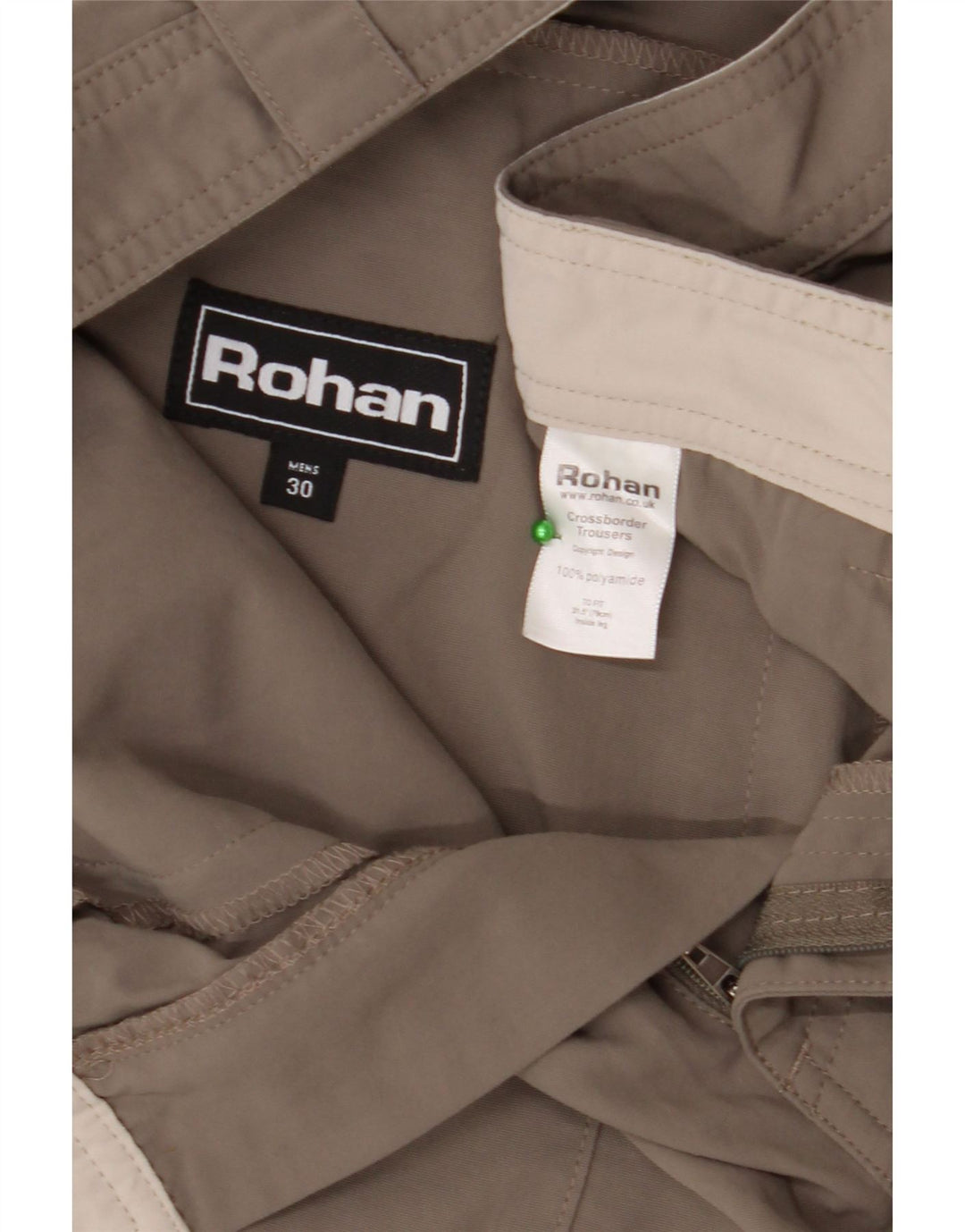 ROHAN Pantaloni chino drepți pentru bărbați L30 L28 Poliamidă gri