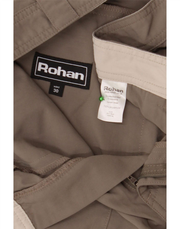 ROHAN Pantaloni chino drepți pentru bărbați L30 L28 Poliamidă gri