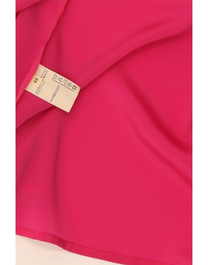 Jachetă vintage pentru femei cu mânecă scurtă cu paragate IT 43 Roz mediu