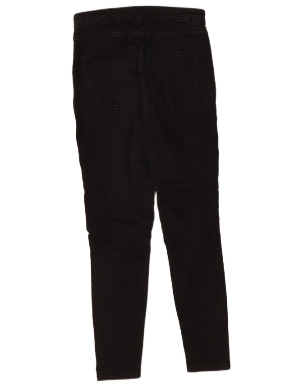 ZARA Womens Trafaluc High Waist Skinny Jeans EU 40 Medium W30 L27 Black