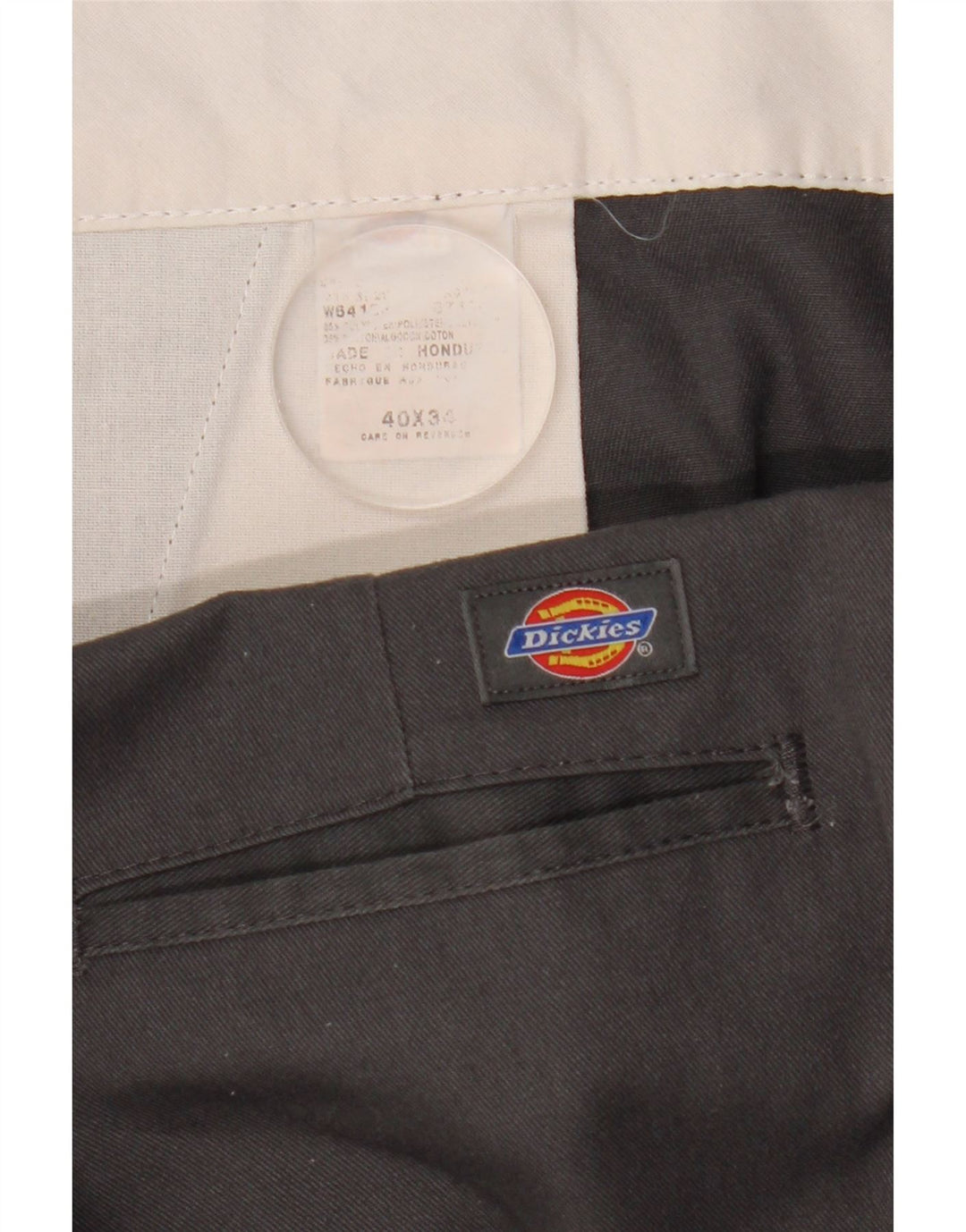 Pantaloni chino drepți pentru bărbați Dickies L40 L34 poliester gri