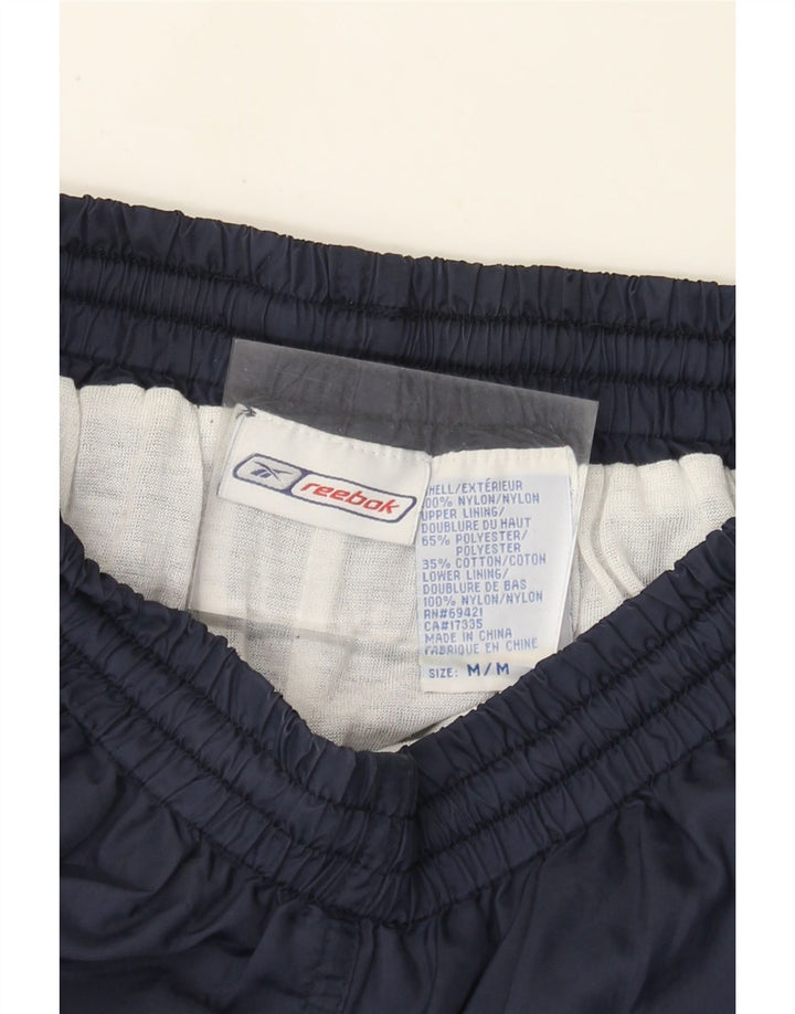 Pantaloni de trening Reebok pentru bărbați, nailon mediu bleumarin