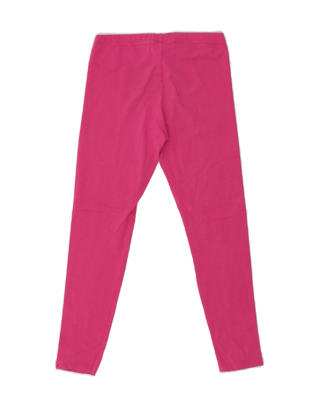 BENETTON Girls Leggings 7-8 Years Medium Pink Cotton Vintage Benetton and Second-Hand Benetton from Messina Hembry 