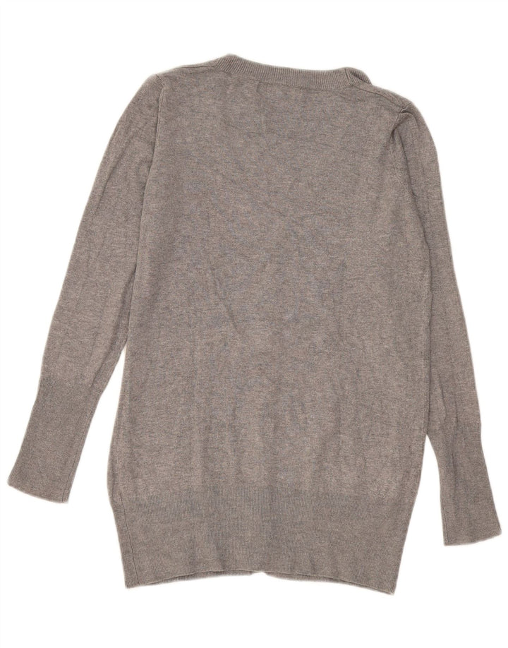 Pulover cardigan pentru femei Zara UK 14 mare gri