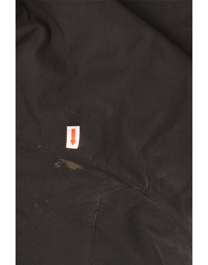 Jack Wolfskin Jachetă de vânt cu glugă pentru bărbați UK 48 2XL Poliester negru