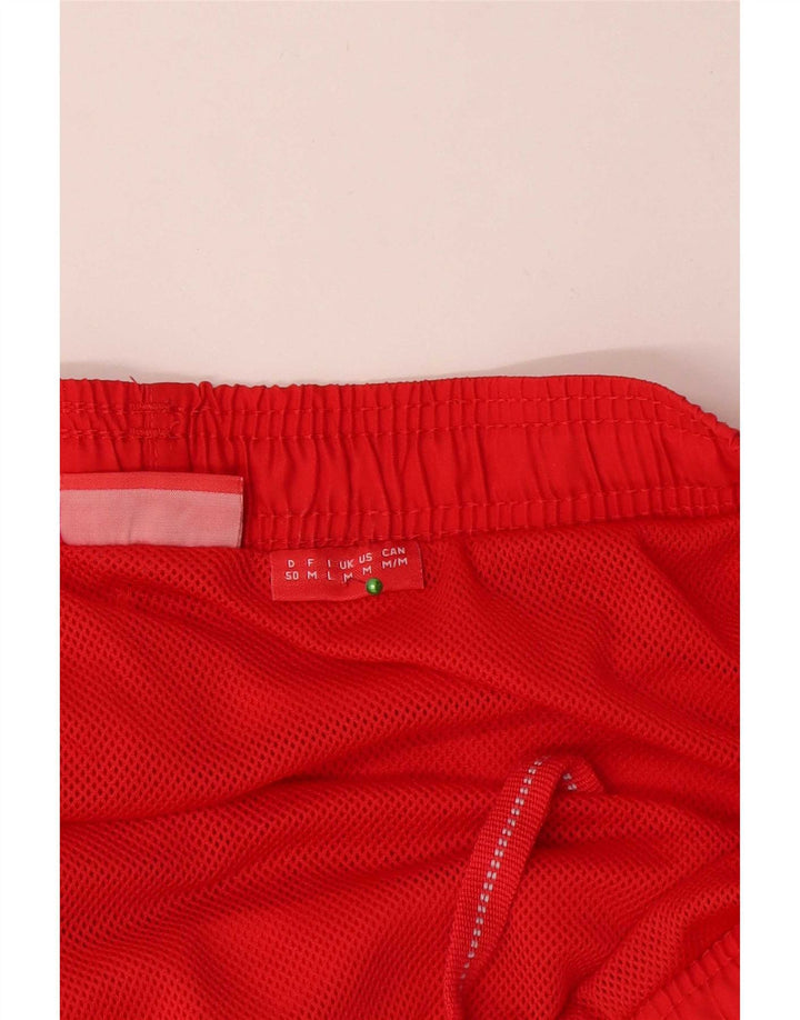 Pantaloni scurți de înot Fila pentru bărbați, poliester roșu mediu