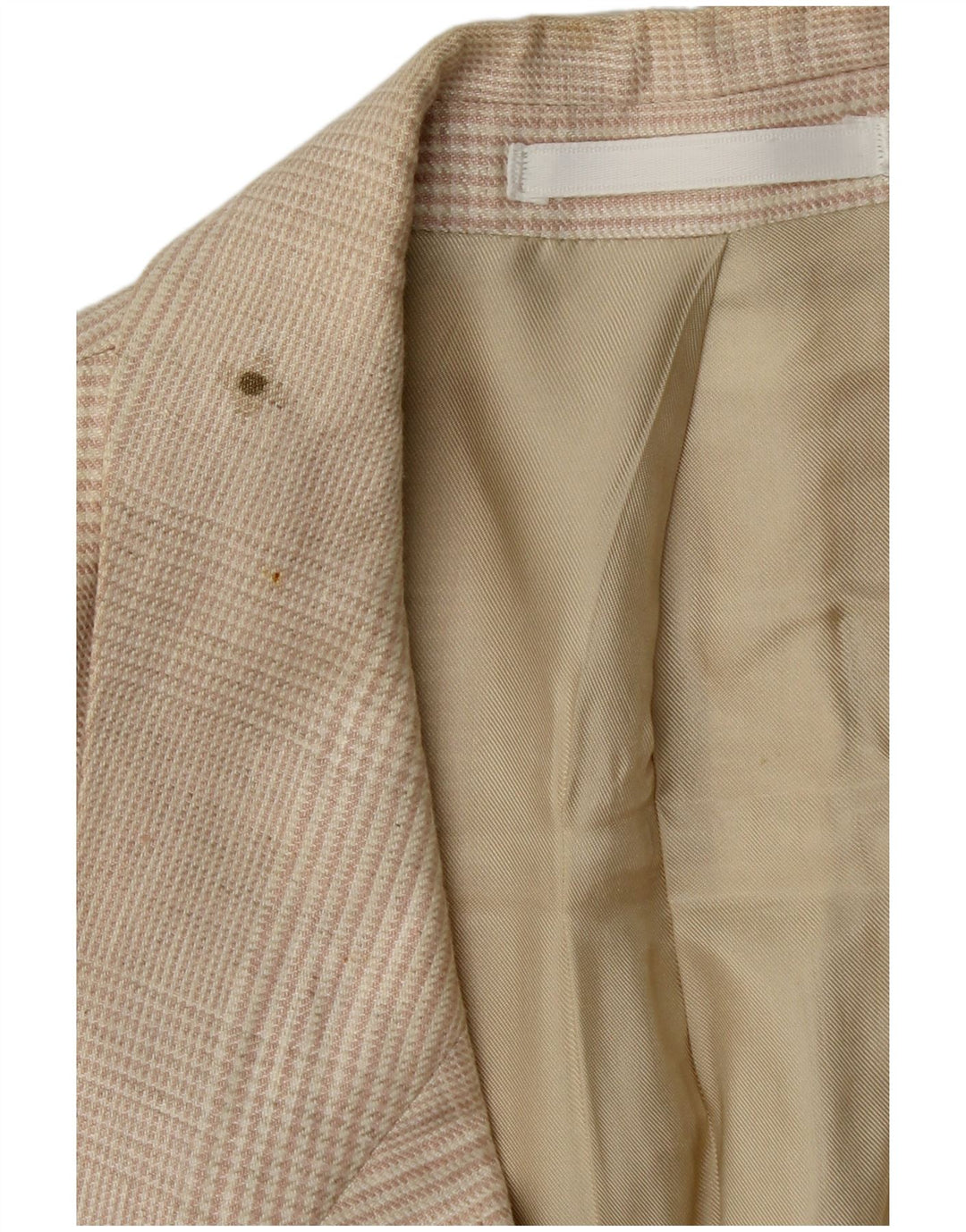 Blazer pentru bărbați HUGO BOSS, cu 2 nasturi, EU 56 3XL, in carouri bej