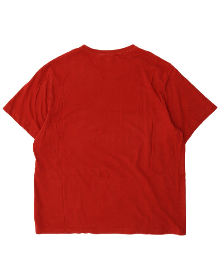 Tricou pentru bărbați Eddie Bauer Top XL Bumbac roșu