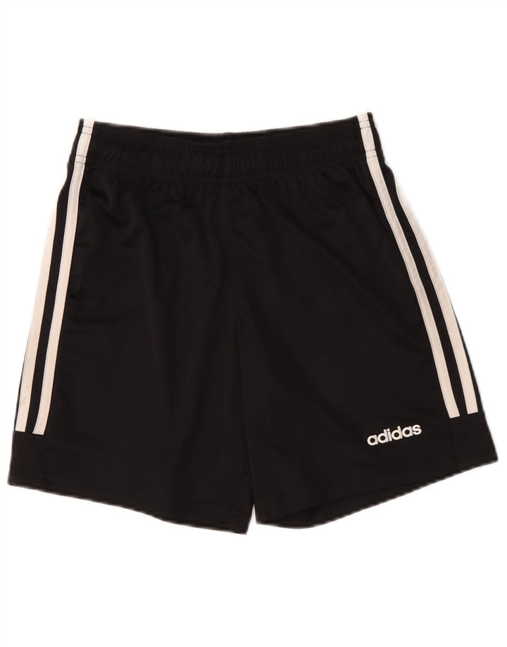 Pantaloni scurți sport Adidas Climacool pentru băieți 11-12 ani poliester negru