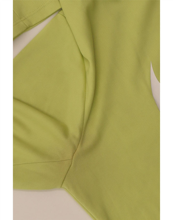 Top de trening Nike Dri Fit Graphic Pulover pentru femei UK 14 Medium Green
