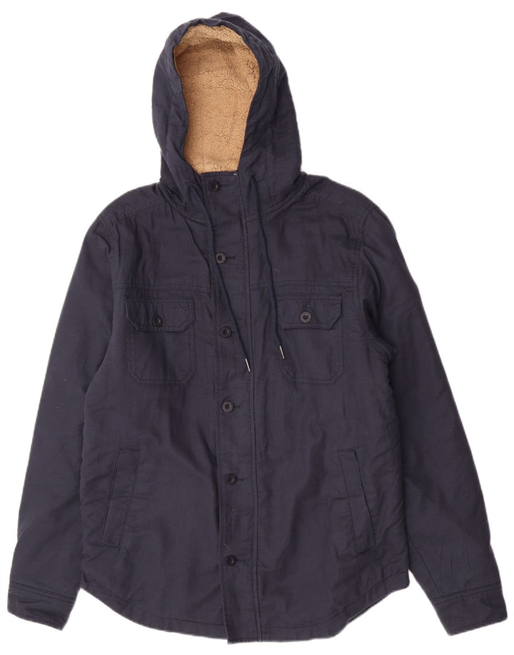 Jachetă cu glugă pentru bărbați Rip Curl UK 38 Bumbac, albastru bleumarin mediu