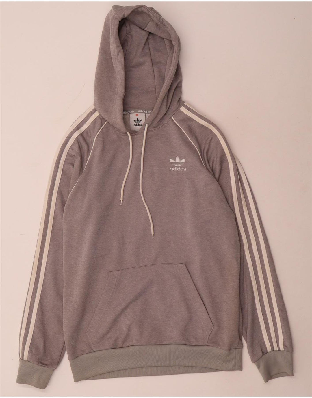 Pulover adidas pentru bărbați, mic, gri, poliester