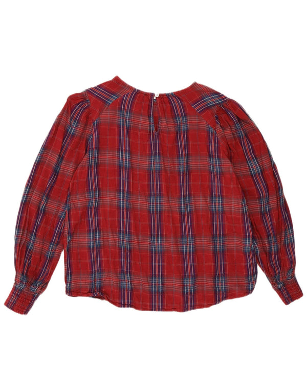 Bluză Desigual Femei Top UK 16 Large Red Check