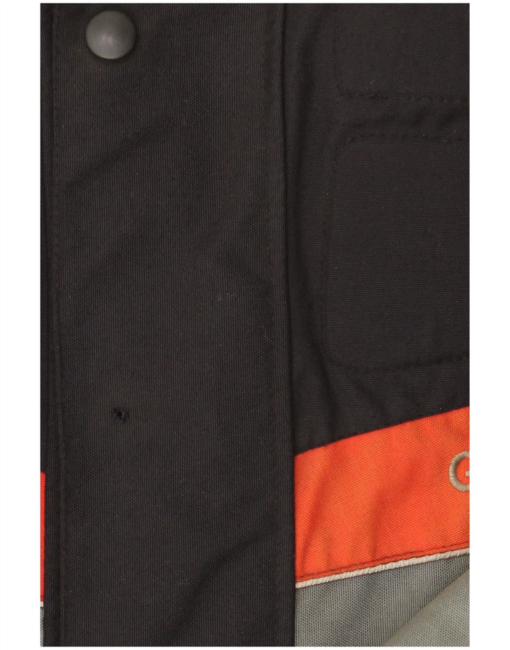Jachetă vintage pentru bărbați, UK 40, mare, negru, color block