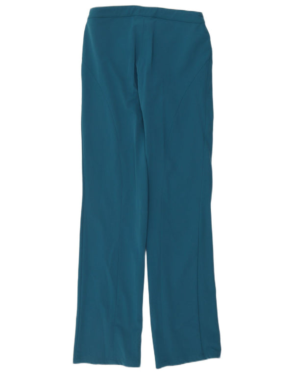 Pantaloni casual drepti pentru femei Versace L30 L34 Poliamidă albastră