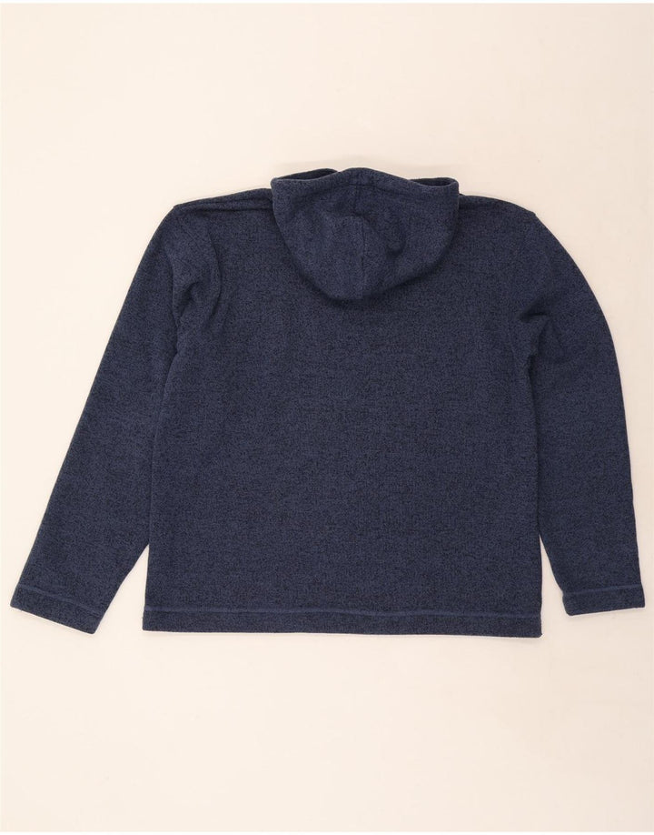 Pulover cu glugă pentru bărbați Weird Fish, XL, bleumarin, poliester pătat