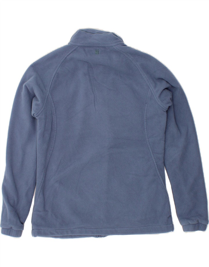 MOUNTAIN WAREHOUSE Womens Fleece Jacket UK 12 Medium Blue Polyester Vintage Mountain Warehouse and Second-Hand Mountain Warehouse from Messina Hembry 